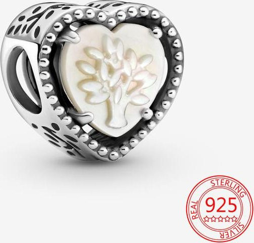 Allbestart Charm, 925 Silber, Perle, Damen - Bild 1
