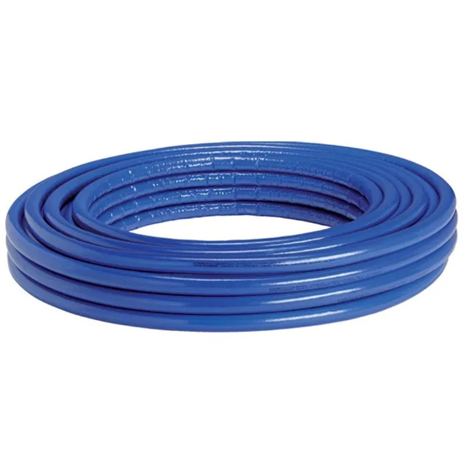 Gerpex Emmeti Isolierrohr RA 26x3mm, 25m Rolle, Blau, Wärmegedämmt für Heizung und Sanitär - Bild 2