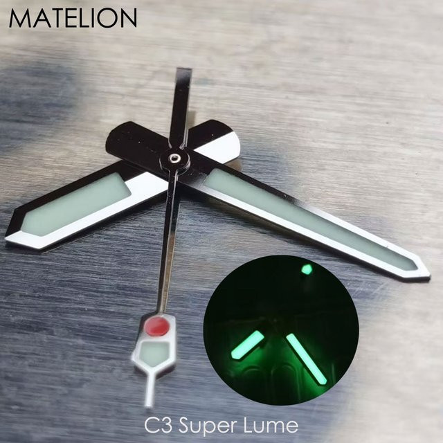Matelion Uhrzeiger, Poliertes Silber, Roségold, Bicolor, Unisex - Bild 1