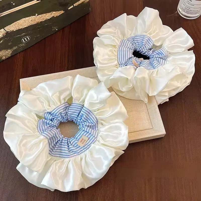 HIYAYZ Haargummi, blau gestreift, Damen - Bild 4