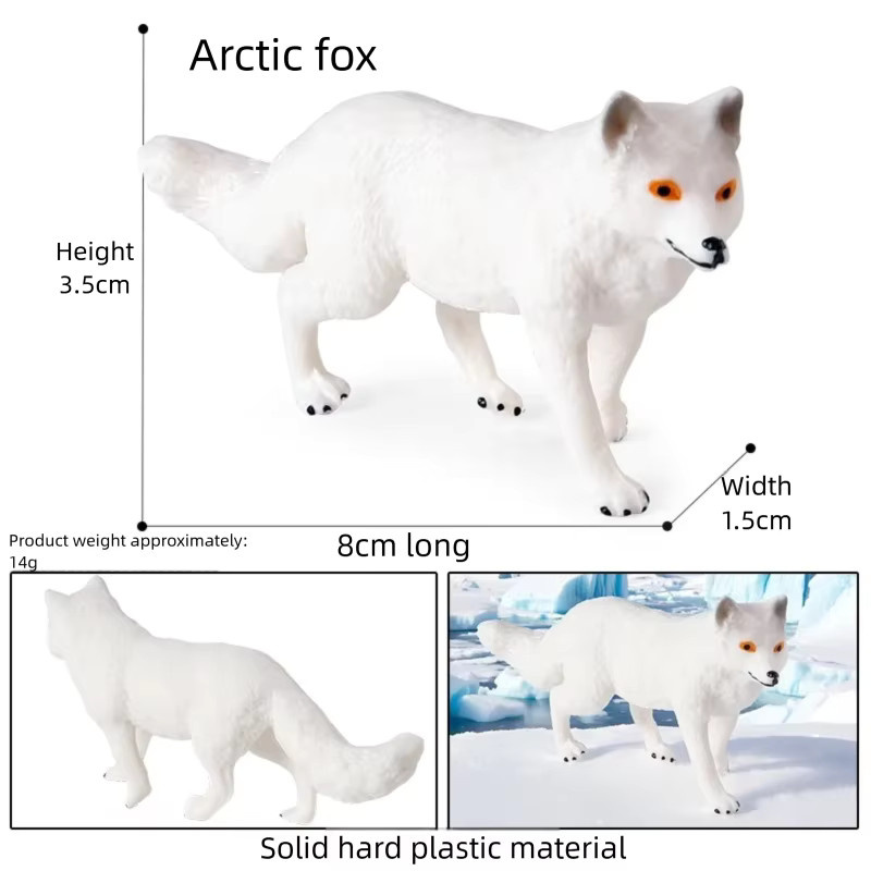 Oenux Eisfuchs-Modelle, Actionfiguren, Tiere, Meerestiere - Bild 2