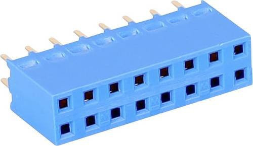 Amphenol Buchsenleiste Standard 76314-208LF in Blau - Bild 1