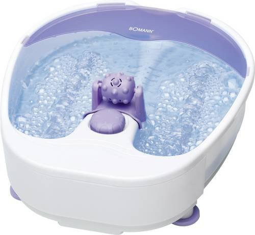 Bomann FFR 3195 Fußmassagegerät 90W in Weiß und Flieder - Bild 1