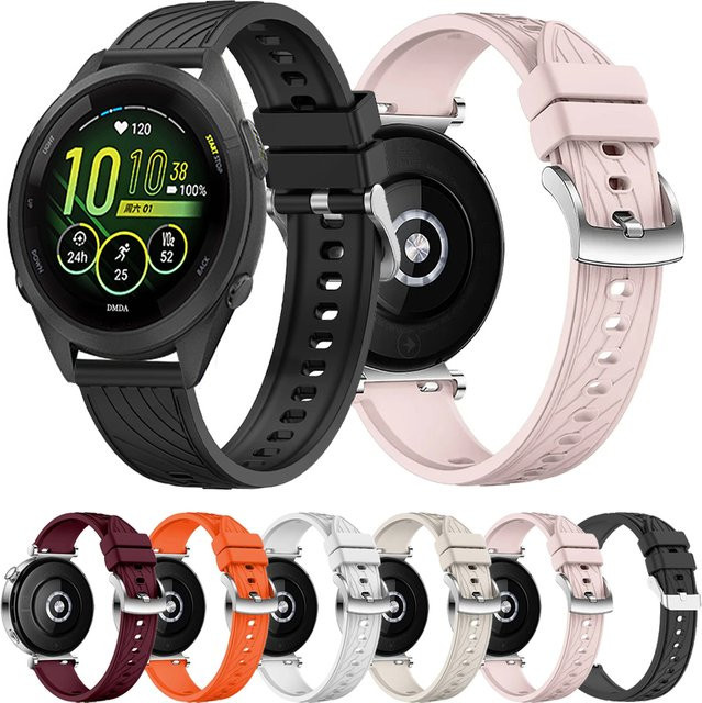 Uhrenarmband Silikon, 18 mm, Unisex - Bild 1