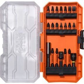 Klein Tools Bit-Satz 21-teilig schlagfest mit Bithalter in Orange aus Edelstahl - Bild 1