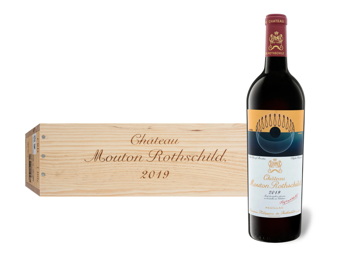 Château Mouton Rothschild Pauillac Rotwein trocken 2019 0,75 l - Bild 2
