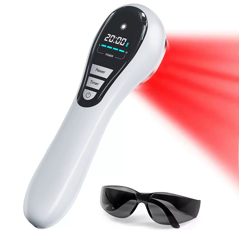 Vilnason Rotlichttherapiegerät zur Schmerzlinderung bei Arthritis und Wundheilung in Weiß - Bild 5