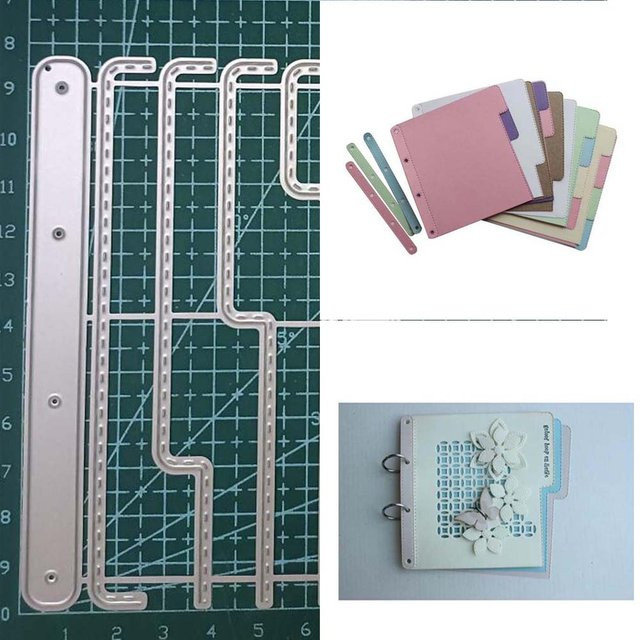 Metall-Stanzformen für Scrapbooking, DIY-Basteln und Fotoalben zur dekorativen Prägung von Papierkarten - Bild 1
