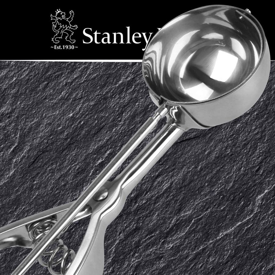 Stanley Rogers Eisportionierer aus Edelstahl in Silber, Höhe: 21 cm - Bild 2