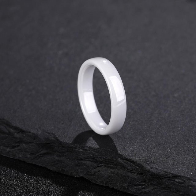 Kolmnsta Ring, Keramik, Weiß, Unisex - Bild 1