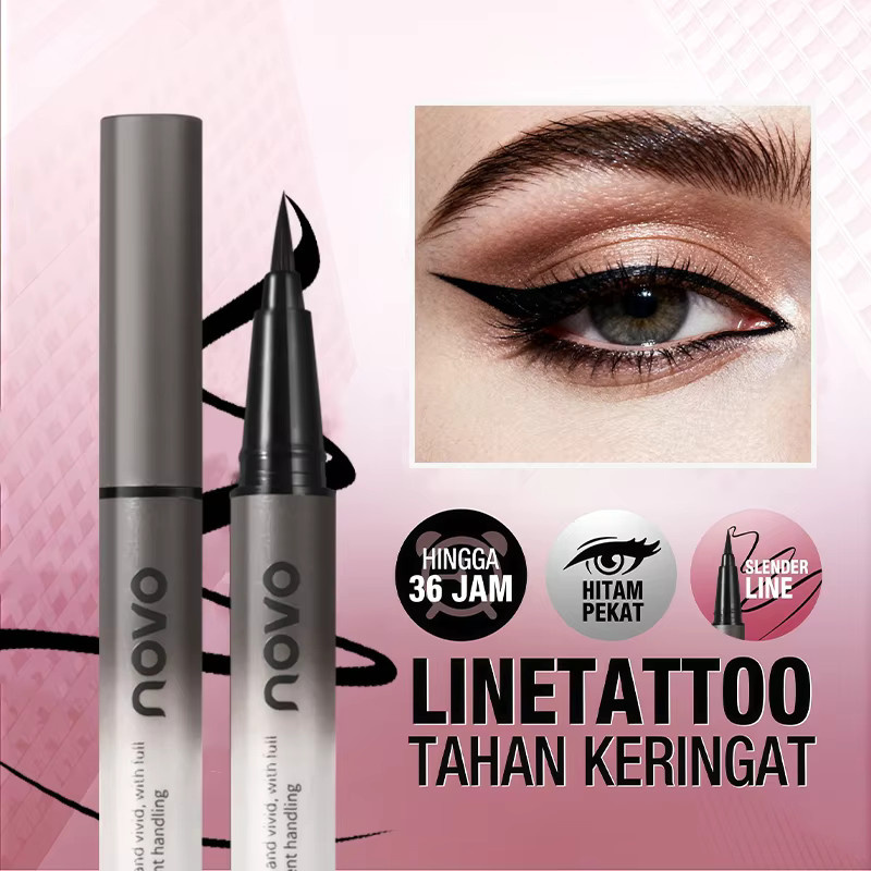 NOVO Eyeliner, wasserfest, flüssig - Bild 4