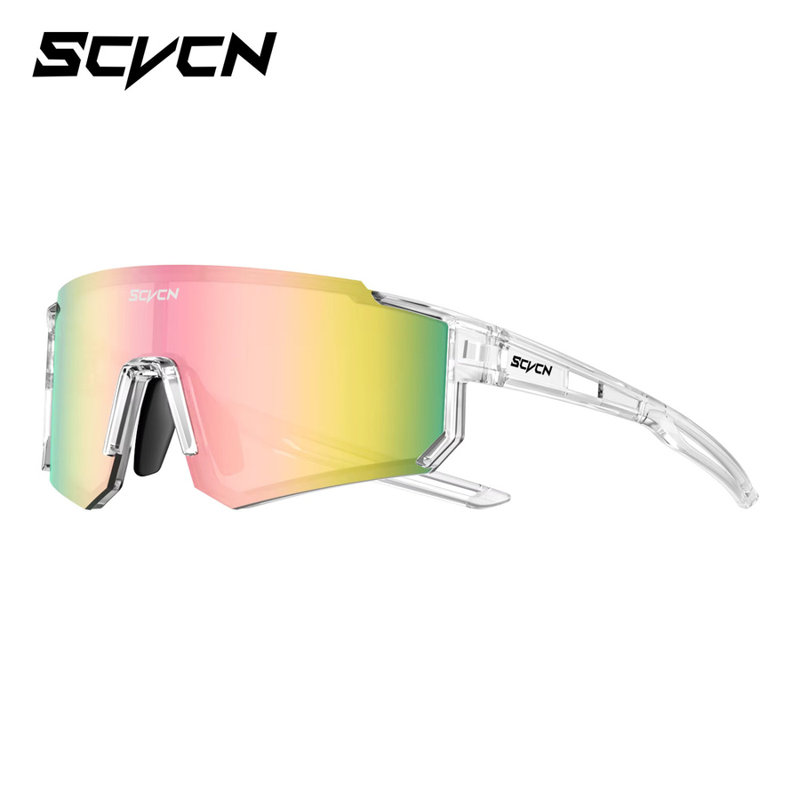 SCVCN Sportsonnenbrille, Unisex, Multicolor, Kunststoff - Bild 2