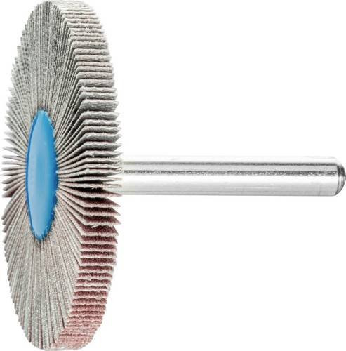 PFERD Korund Fächerschleifer A320 für Feinschliff und Finish, Durchmesser: 50 mm, Breite: 5 mm, Schaft-Durchmesser: 6 mm, 10 Stück, Multicolor - Bild 1