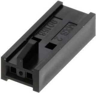 Molex Buchsengehäuse-Kabel Schwarz mit 2,54 mm Rastermaß 901560142 - Bild 1