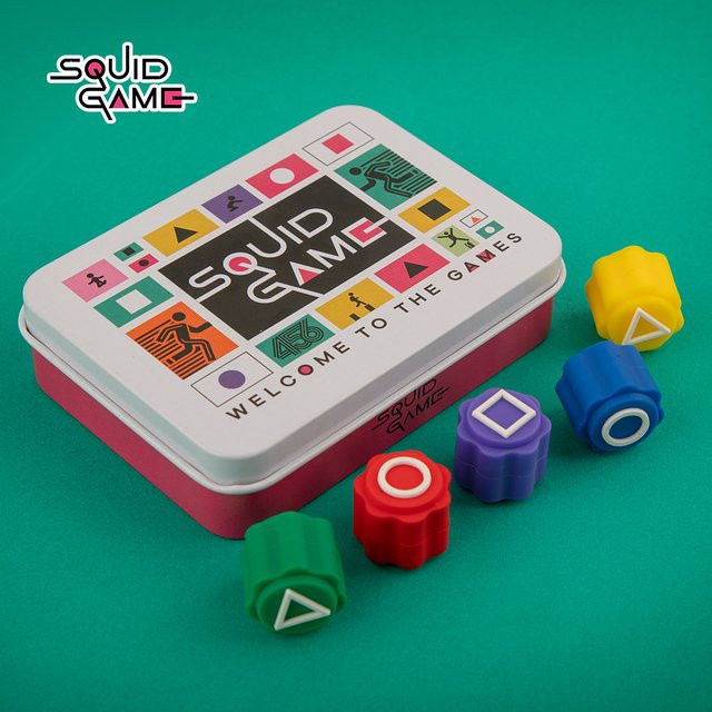 NETFLIX Squid Game Spielescheibe mit Formen, ab 14 Jahren - Bild 1