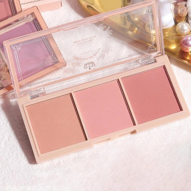 OTRESS Blush Palette, 3 Farben, Matt, White, Unisex - Bild 1