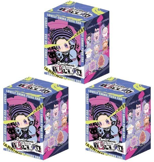 Yiran toy 1 Liebliche Emma Punk-Ära Plüschpuppe Blind Box mit Vinylgesicht - Bild 1