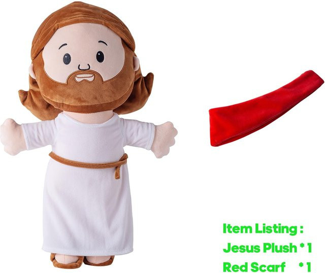 Jesus-Plüschtier, Christus, religiöse Plüschfigur, ab 6 Jahren - Bild 1