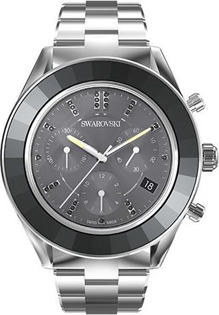 Swarovski Armbanduhr, Quarz, Edelstahl, Schwarz, Unisex - Bild 1