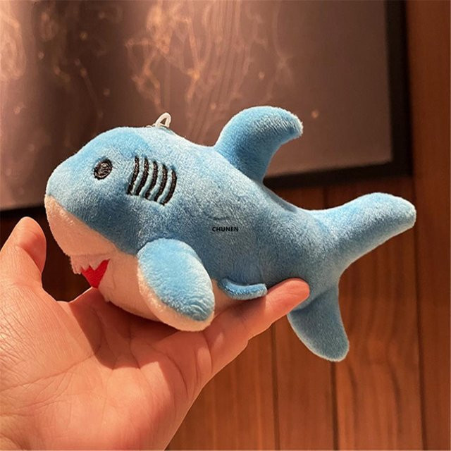 Yiran toy Haifisch-Puppe, Plüschtier, 12-teiliges Set, 15 cm, ab 3 Jahren - Bild 1