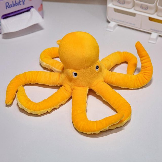 Meeresbewohner Cartoon Weiches Oktopus Plüschtier, 50cm, ab 0 Jahren - Bild 1