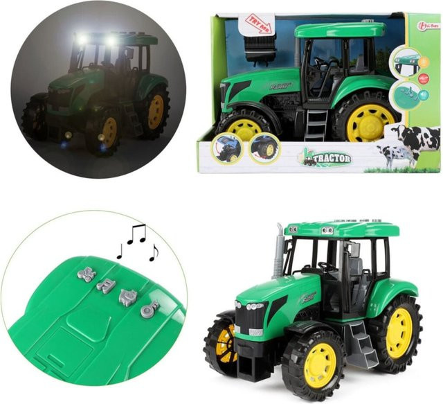 Toi-Toys Tractor, Spielzeugtraktor, mit Licht & Sound - Bild 1
