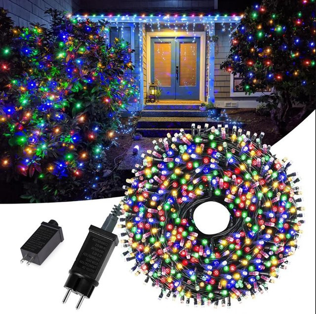 Wasserdichte LED String Lichterkette von Rybakov mit EU-Netzadapter für Weihnachten und Halloween zur Garten-Dekoration - Bild 1