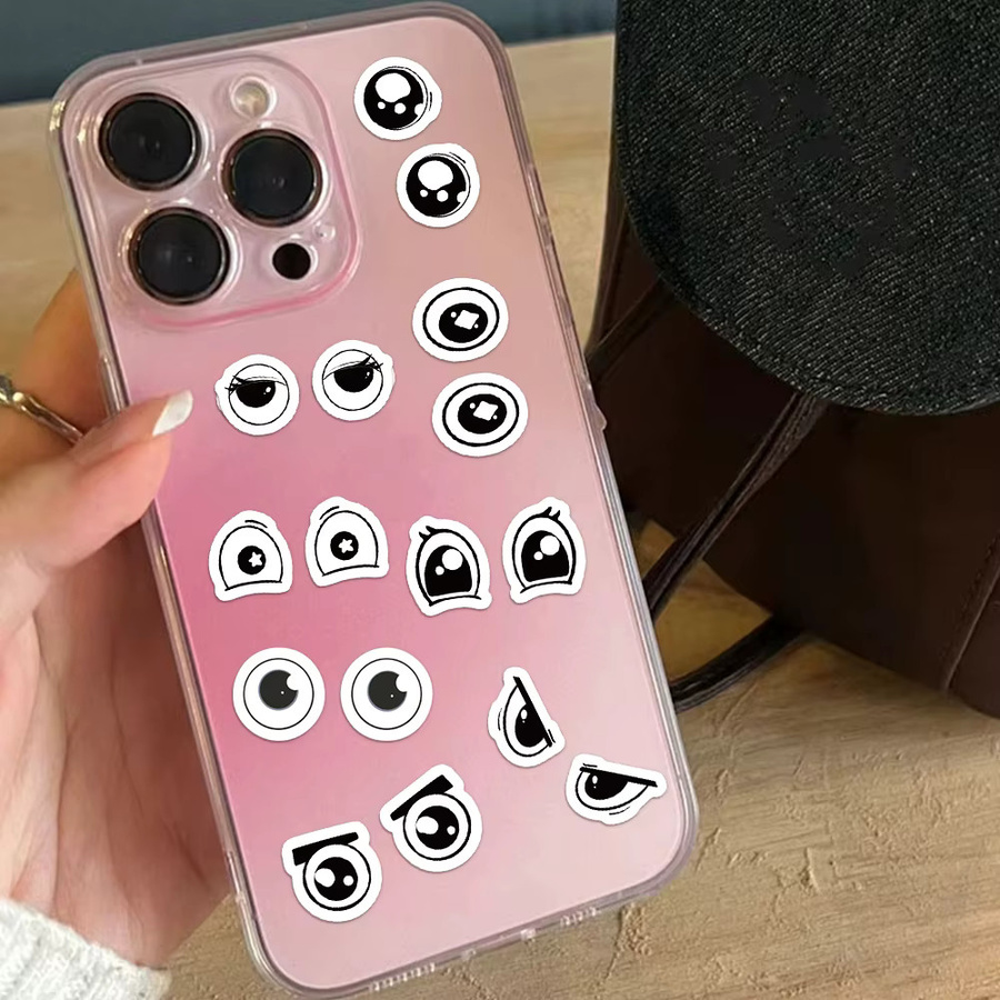 500 Stück Dekorative Auge Aufkleber Multicolour für DIY Graffiti und kreative Gestaltung - Bild 2
