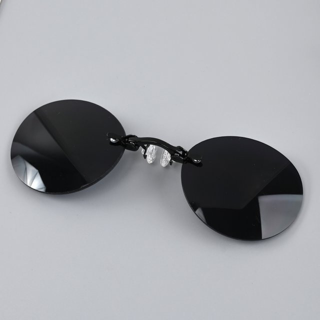Morpheus Matrix Sonnenbrille, randlos, rund, Metall, Männer - Bild 1