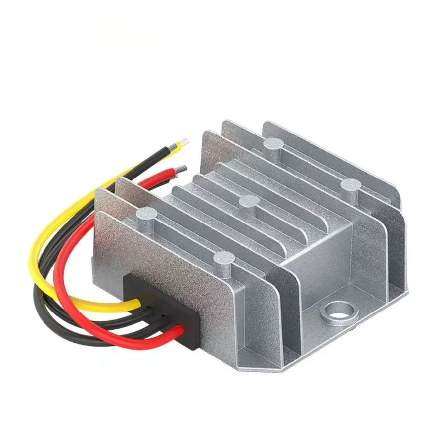 Waohei DC-DC Aufwärts- und Abwärtswandler für Solar und Auto, geregelte Stromversorgung 9V-36V zu 12V-28V, Farbe: Silber - Bild 2