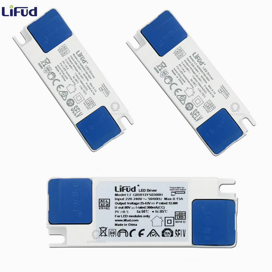 2er-Set IFud LED-Treiber Leistungstransformator 5,6-23,4W 25-42V in Weiß - Bild 1