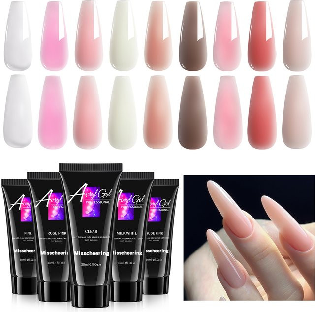 Misscheering Nagelverlängerungsgel, Nude, Glänzend, 30 ml - Bild 1