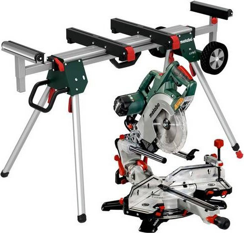 Metabo Kappsäge KGSV 72 Xact SYM Set mit Maschinenständer KSU 251, 1800W, 216mm, Grün - Bild 1