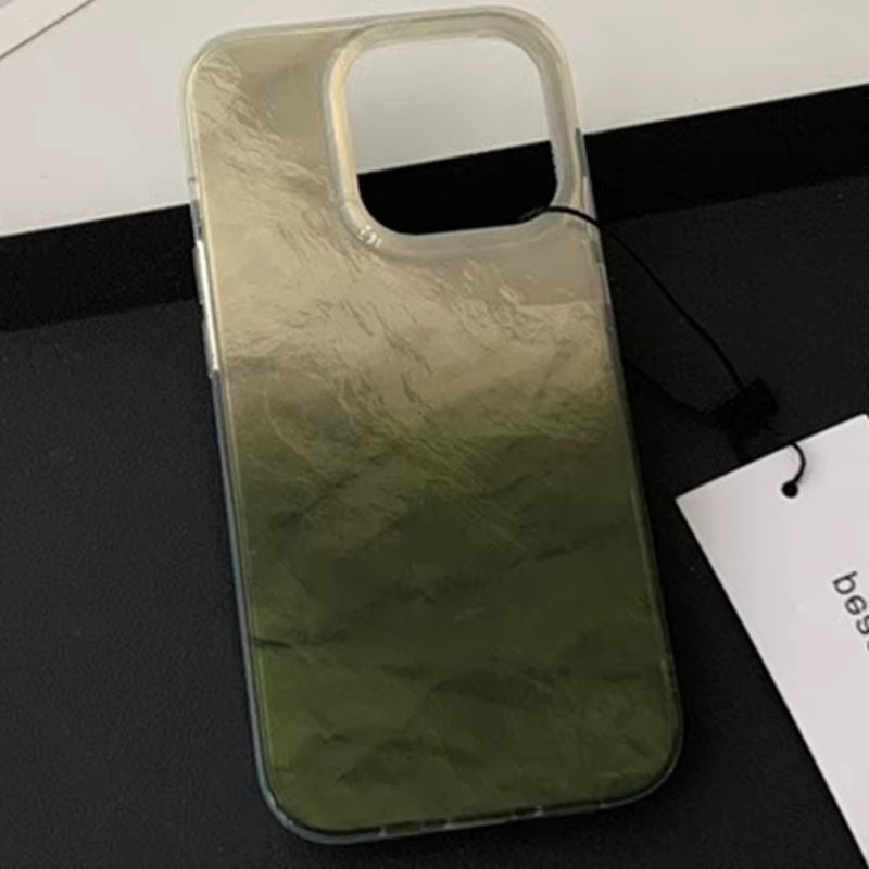 Wolkerfly Handyhülle mit Gletscher-Vortex-Design in Matcha-Grün für iPhone 11 bis iPhone 17 Pro Max und Air Modelle - Bild 3