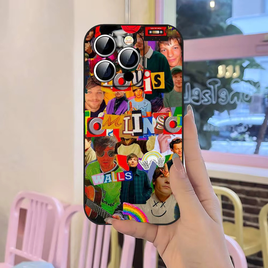 Louis William-T-Tomlinson Silikon Schutzhülle für Apple iPhone in Multicolor - Bild 3