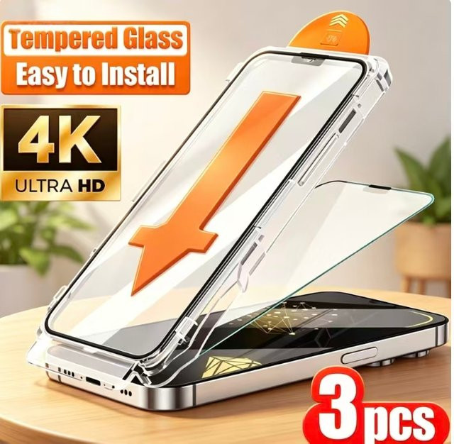 Sichtschutz und HD-Schutzglas für Samsung Galaxy S26 Ultra und S26+ in Transparent, staubfreie und abriebfeste Bildschirmfolie - Bild 1