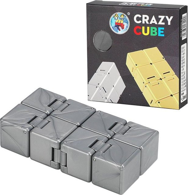 Binchi Outdoor Equipment Infinity Cube, Sensorisches Fidget Spielzeug, silber - Bild 1