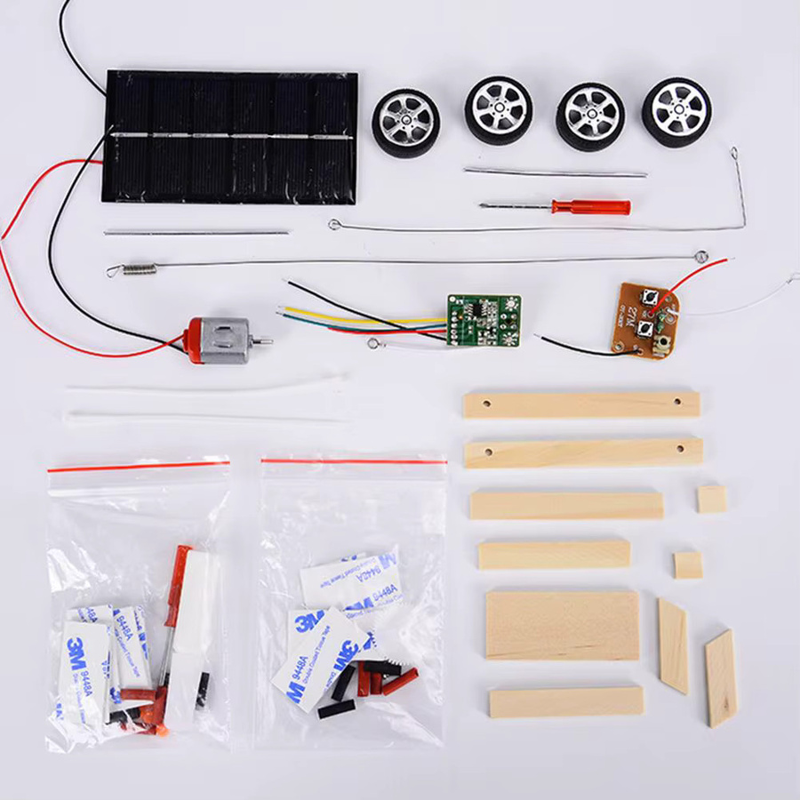 ODILO Solarautos, DIY-Elektronik-Kit, Fahrzeuge, Holz, Bunt / Mehrfarbig - Bild 3