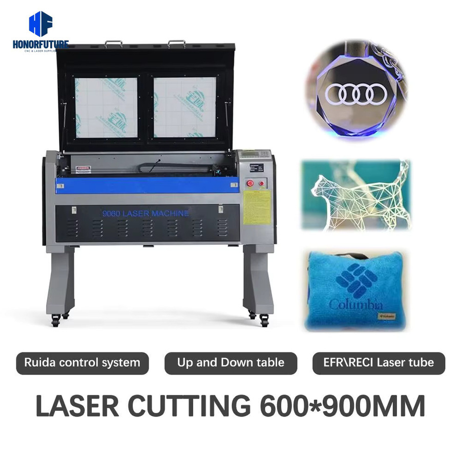 Honorfuture CO2 Laser Gravurmaschine 1390 mit 100 Watt für Holz und Acryl - Bild 1