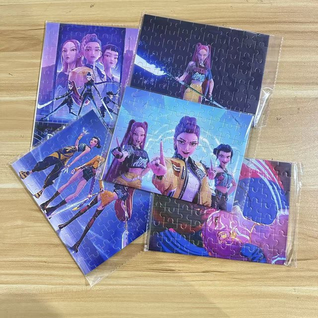 Yiran toy 1 KPop Devil Hunter Rumi Mila Zoe Puzzle, 2-teiliges Set, ab 6 Jahren - Bild 1