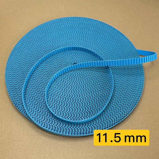 JIALISI Schienengürtel für motorisierte Vorhangschienen, Blau, 11,5 mm - Bild 1