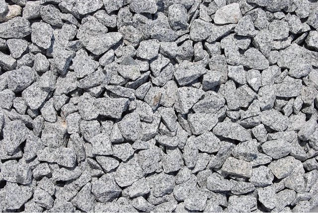 Scherf Granitsplitt Salz-Pfeffer in Grau, Körnung 16 - 32 mm, 25 kg - Bild 1