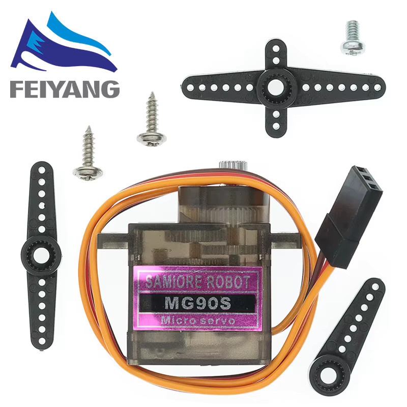 SAMIORE ROBOT Multi Servo Tester für RC Mini Micro Classic Servos SG92R SG90 MG90S für RC Flugzeuge und Starrflügel Modellbau - Bild 2