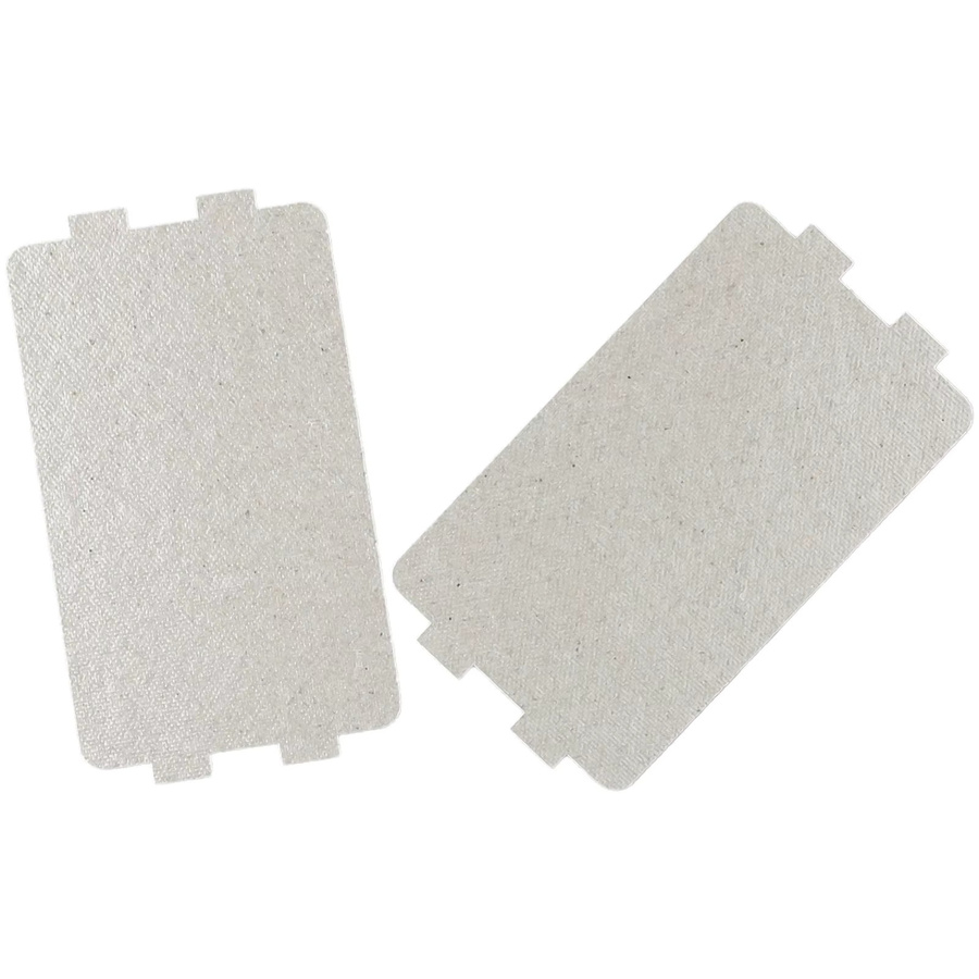 5er Set Universal Mikrowelle Glimmer Platten in Grau, B: 11,6 cm, T: 6,5 cm - Bild 2