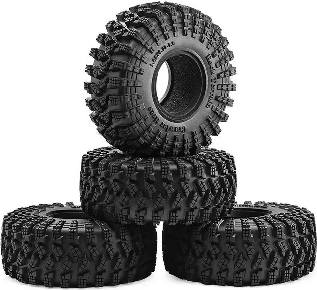 TIMEA Kletterer Reifen Haut Kletterreifen, 4-teiliges Set, Schwarz - Bild 1