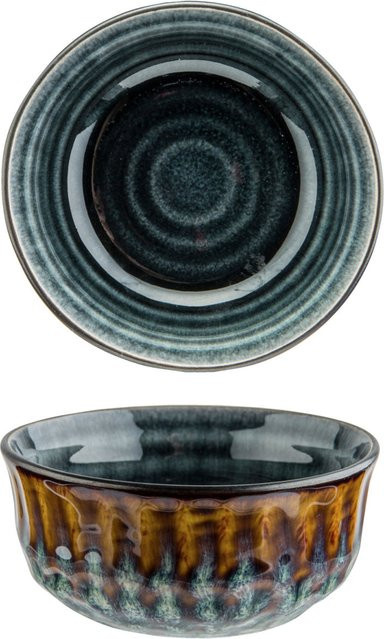 Cosy & Trendy Dip-Schüssel Quintana aus Keramik, Blau, 6er Pack, 130 ml, Durchmesser: 9 cm, Höhe: 4,2 cm - Bild 1