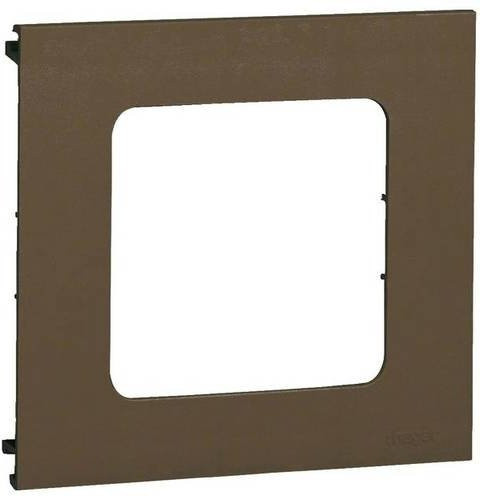 Hager Blende L91708014 Braun aus Kunststoff für die flächenbündige Montage - Bild 1