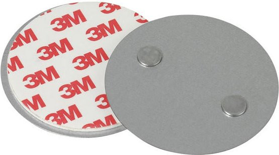 Vivanco Magnethalter für Rauchmelder, Farbe: Silber, Artikelnummer: 34426 - Bild 1