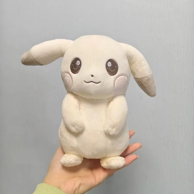 Pokopia Pikachu Plüschtier, Hellweiß, Pokémon, Plüsch / Textil - Bild 1
