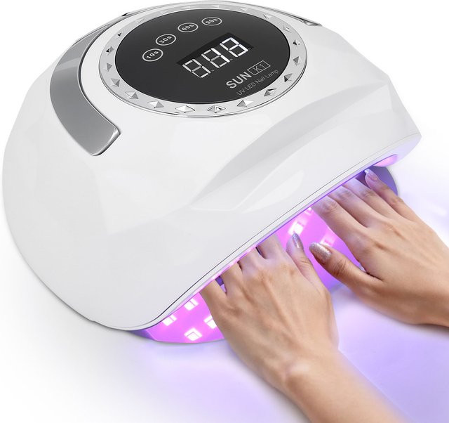 Rbefeuly UV LED Nagellampe, Weiss, Unisex - Bild 1